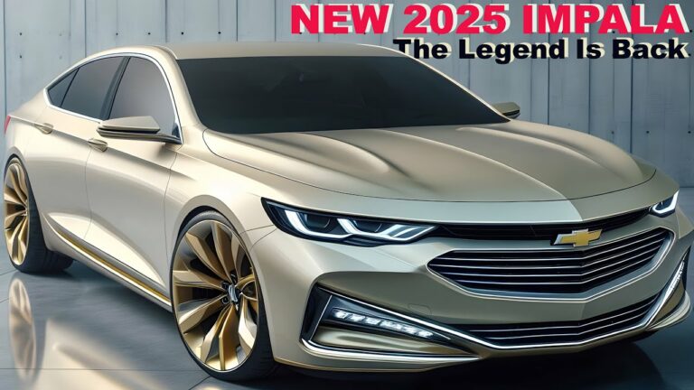 Introducing the New 2026 Chevrolet Impala: A Revolutionary Ride