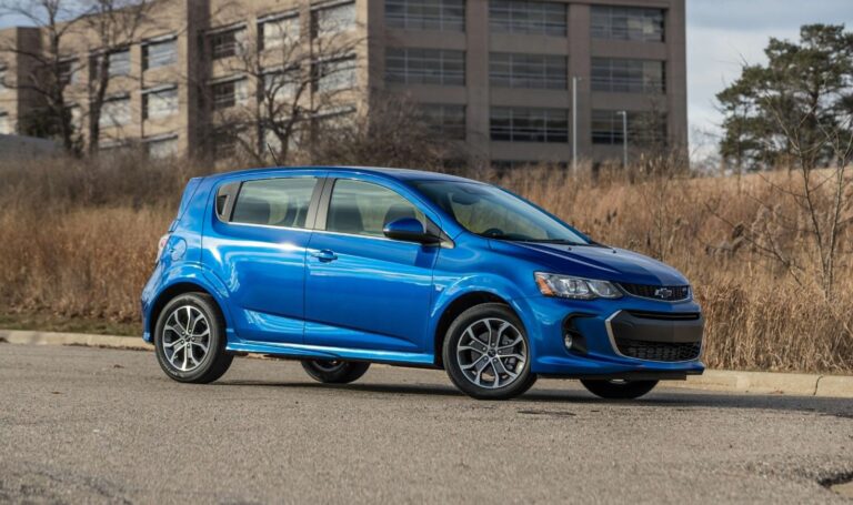 2027 Chevrolet Sonic Hatchback Redesign